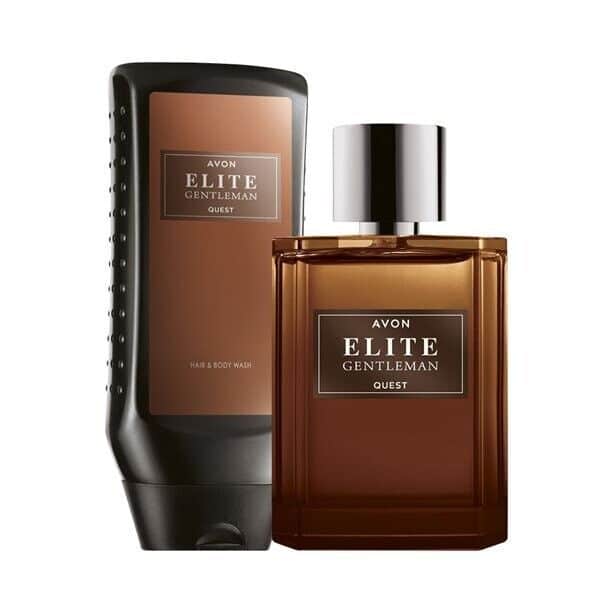 Avon Pack Elite Gentleman Quest 2 Pièces Pour Homme