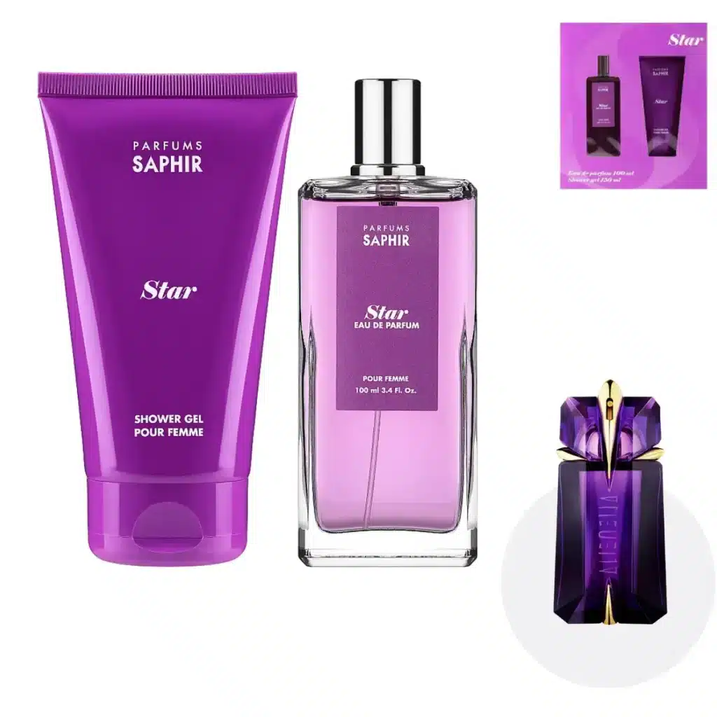 Coffret Saphir Star de Saphir (Parfum/100ml + Gel Douche/150ml)